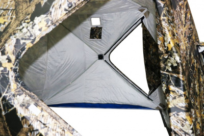 Зимняя палатка Polar Bird 4T long камуфляж лес