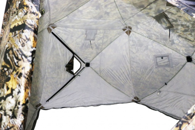 Зимняя палатка Polar Bird 4T long камуфляж лес
