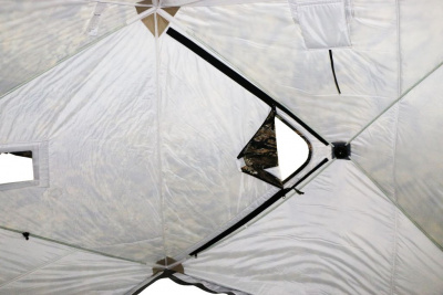 Зимняя палатка Polar Bird 4T long камуфляж лес