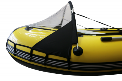 Носовой тент на лодки Polar Bird серии Merlin - прозрачный