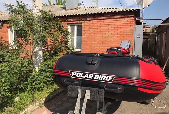 Polar bird 360 М тюнинг, якорный рым Р. Корнева