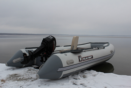 Зимние испытания лодок Polar Bird  серии Е