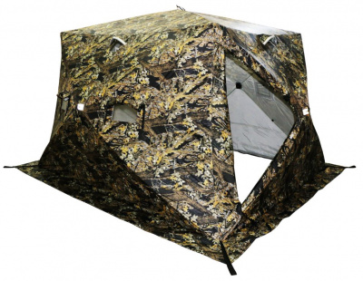 Зимняя палатка Polar Bird 4T long камуфляж лес